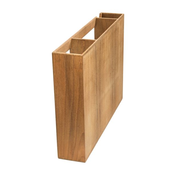 Whitecap Teak Dish Cup Paper Towel Rack [62402] on Sale