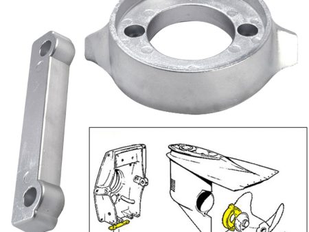 Tecnoseal Anode Kit w Hardware - Volvo 280 - Aluminum [20701AL] For Sale