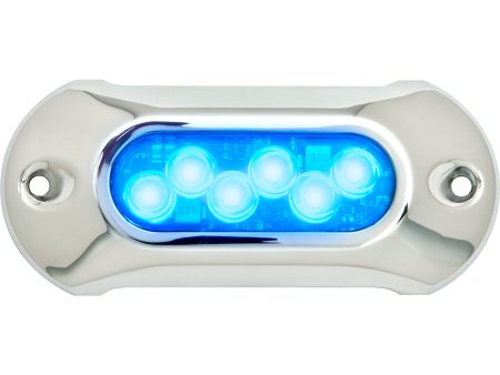 Attwood Light Armor Underwater LED Light - 6 LEDs - Blue [65UW06B-7] For Cheap