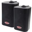 Boss Audio 4  MR4.3B Box Speakers - Black - 200W [MR4.3B] Supply