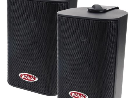 Boss Audio 4  MR4.3B Box Speakers - Black - 200W [MR4.3B] Supply