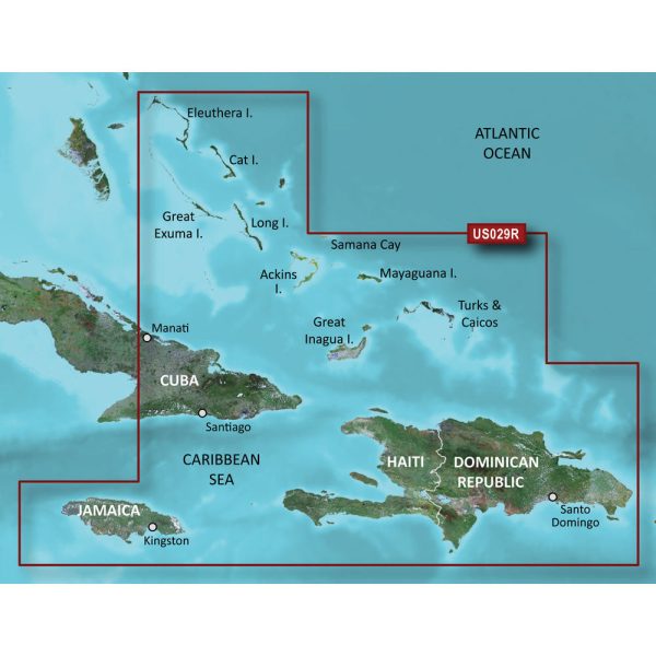 Garmin BlueChart g3 HD - HXUS029R - Southern Bahamas - microSD SD [010-C0730-20] Online Sale