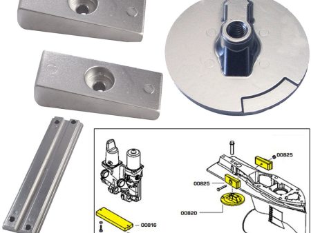 Tecnoseal Anode Kit w Hardware - Mercury Verado 4 - Zinc [20814] For Sale