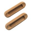 Whitecap Teak Oblong Drawer Pull - 4-1 16 L - 2 Pack [60124-A] Supply