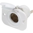 Blue Sea 12V Dash Socket - White [1011200] For Cheap