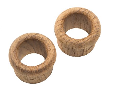 Whitecap Teak Finger Pull - 5 8  Barrel Length - 2 Pack [60145-A] on Sale