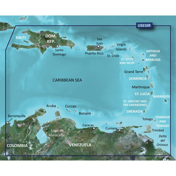 Garmin BlueChart g3 HD - HXUS030R - Southeast Caribbean - microSD SD [010-C0731-20] Cheap