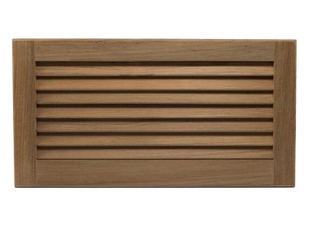 Whitecap Teak Louvered Insert - 9-3 8  x 18  x 3 4  [60716] Fashion