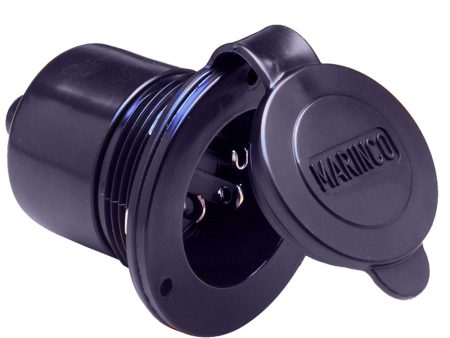 Marinco Marine On-Board Hard Wired Charger Inlet - 15Amp - Black [150BBI] For Sale