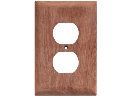 Whitecap Teak Outlet Cover Receptacle Plate [60170] Hot on Sale