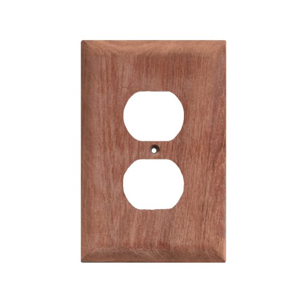 Whitecap Teak Outlet Cover Receptacle Plate [60170] Hot on Sale