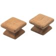 Whitecap Teak Square Drawer Knob - 1-1 8  - 2 Pack [60130-A] Online now