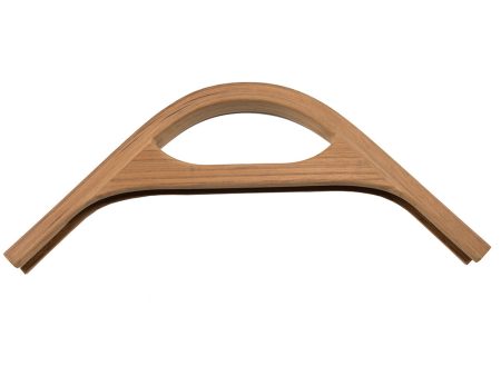 Whitecap Teak Track Corner w Hand Hold Molding - 3 4  [60805] Discount