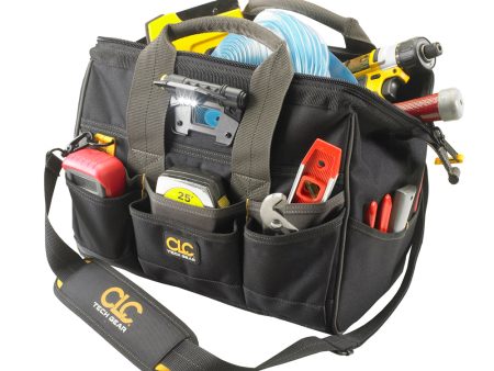 CLC L230 Tech Gear LED Lighted BigMouth Tool Bag - 14  [L230] Fashion