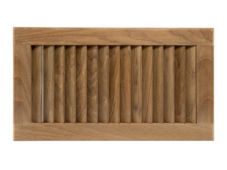 Whitecap Teak Louvered Insert - 16  x 9-1 8  x 3 4  [60710] Cheap