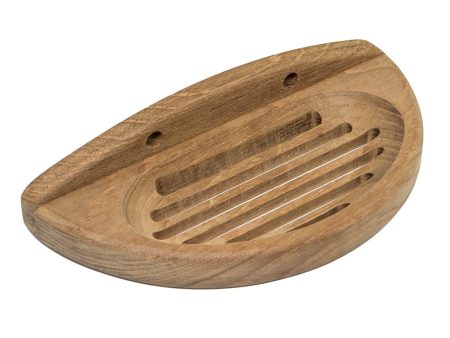 Whitecap Teak Oval Soap Dish [62315] on Sale