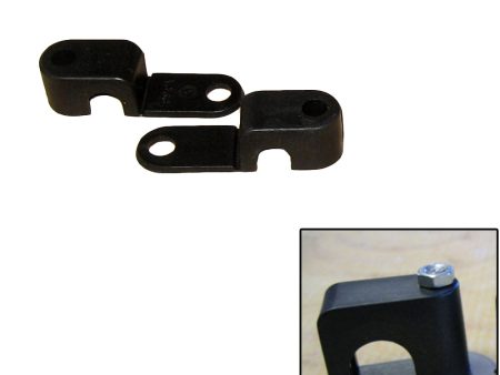 Weld Mount Single Poly Clamp f 1 4  x 20 Studs - 3 8  OD - Requires 1  Stud - Qty. 25 [60375] Online Hot Sale