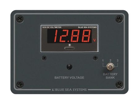 Blue Sea 8051 DC Digital Voltmeter Panel [8051] on Sale