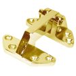 Whitecap Standard Hatch Hinge - Polished Brass - 2-5 8  x 3-1 8  [S-990BC] on Sale