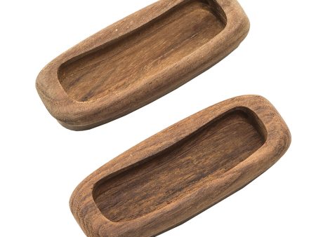 Whitecap Teak Rectangular Drawer Pull - 3-1 4 L - 2 Pack [60135-A] Sale