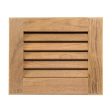 Whitecap Teak Louvered Insert - 7-1 2  x 9-1 8  x 3 4  [60712] For Discount