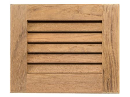 Whitecap Teak Louvered Insert - 7-1 2  x 9-1 8  x 3 4  [60712] For Discount