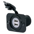 Marinco SeaLink Deluxe Dual USB Charger Receptacle [12VDUSB] Supply