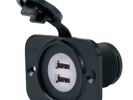 Marinco SeaLink Deluxe Dual USB Charger Receptacle [12VDUSB] Supply