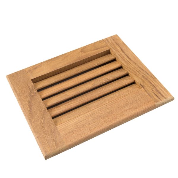 Whitecap Teak Louvered Insert - 7-1 2  x 9-1 8  x 3 4  [60712] For Discount