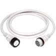 Marinco 50Amp 125 250V Shore Power Cable - 25  - White [6152SPPW-25] Online Sale