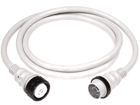 Marinco 50Amp 125 250V Shore Power Cable - 25  - White [6152SPPW-25] Online Sale