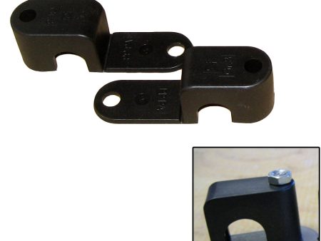 Weld Mount Single Poly Clamp f 1 4  x 20 Studs - 1 2  OD - Requires 1.5  Stud - Qty. 25 [60500] Online