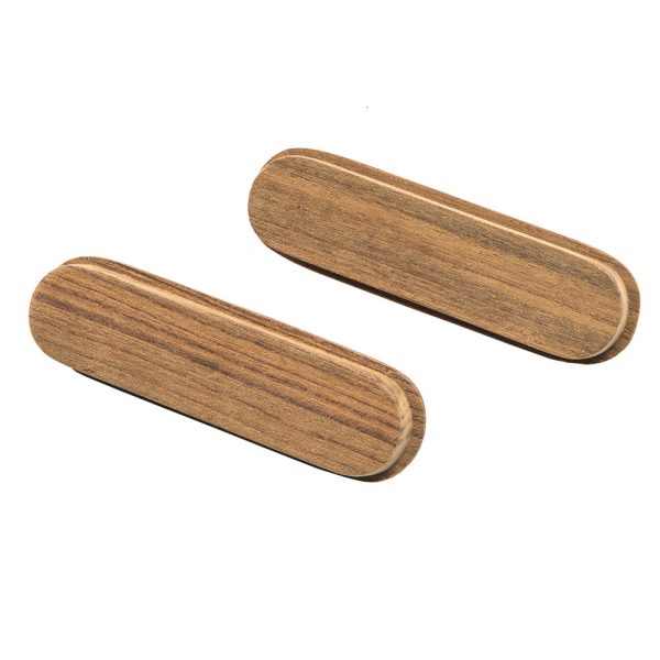 Whitecap Teak Oblong Drawer Pull - 4-1 16 L - 2 Pack [60124-A] Supply