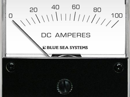 Blue Sea 8017 DC Analog Ammeter - 2-3 4  Face, 0-100 Amperes DC [8017] For Discount