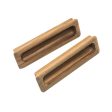 Whitecap Teak Large Rectangular Drawer Pull - 4-1 2 L - 2 Pack [60142-A] For Discount