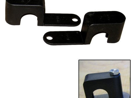 Weld Mount Single Poly Clamp f 1 4  x 20 Studs - 3 4  OD - Requires 1.75  Stud - Qty. 25 [60750] For Cheap