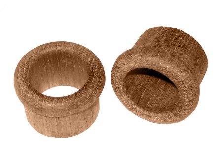 Whitecap Teak Finger Pull - 1  Barrel Length - 2 Pack [60146-A] For Sale