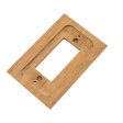 Whitecap Teak Ground Fault Outlet Cover Receptacle Plate [60171] For Sale