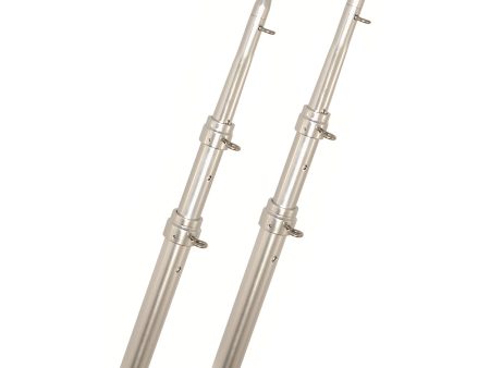 Rupp Top Gun Telescoping Outrigger Poles - Aluminum Silver - 18  [A0-1800-TEL] Fashion