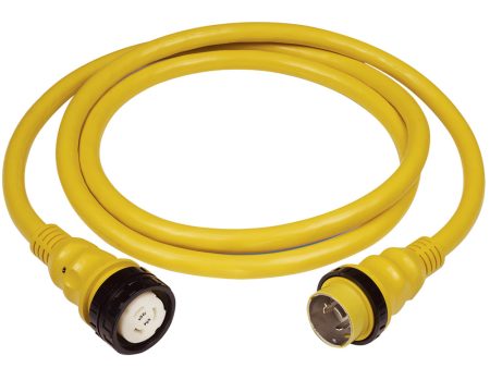 Marinco 50Amp 125 250V Shore Power Cable - 50  - Yellow [6152SPP] Supply