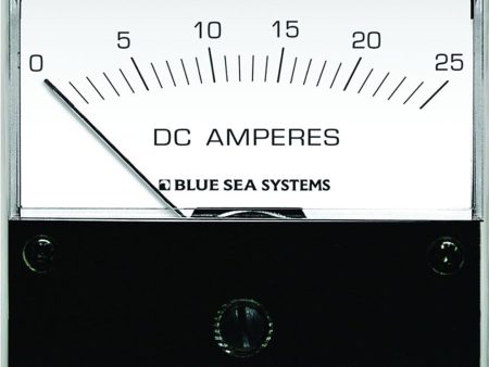 Blue Sea 8005 DC Analog Ammeter - 2-3 4  Face, 0-25 Amperes DC [8005] Online now