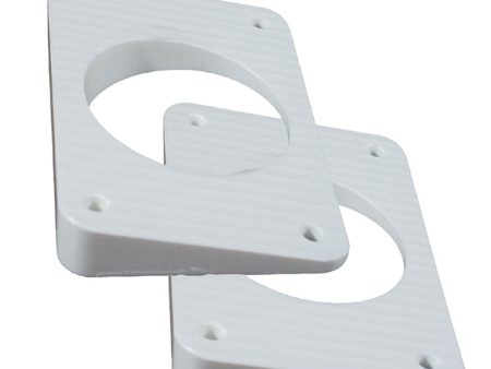 TACO Wedge Plates f Grand Slam Outriggers - White [WP-150WHA-1] Online Hot Sale