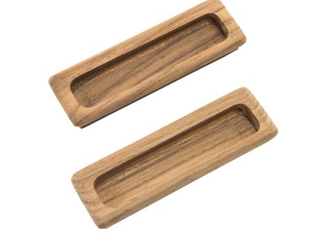 Whitecap Teak Large Rectangular Drawer Pull - 4-1 2 L - 2 Pack [60142-A] For Discount