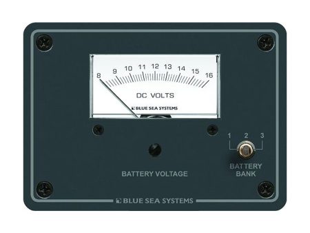 Blue Sea 8015 DC Analog Voltmeter w Panel [8015] Discount