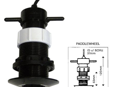 Clipper Speed Log Paddle Wheel Unit Complete with Thru Hull Fitting [CLZ-PWU] Online Sale