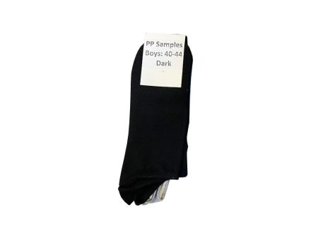 100%Cotton Men s Socks 3 Pairs (Dark) Supply